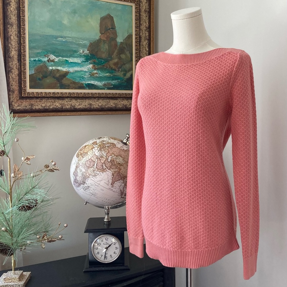 Loft Scoop Neck Sweater Women